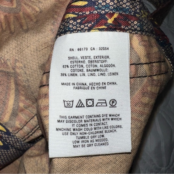 NWT Anthropologie Elevenses Safari Vest Jacket Sz. M - Picture 9 of 10